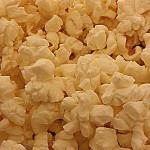 Gli adorati pop corn sono la merenda perfetta