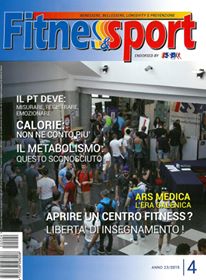 Intervista per la rivista sportiva ” Fitness&sport ” ISSA (The International Sports Sciences Association)