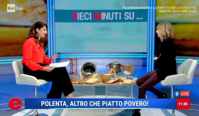 Partecipazione al programma televisivo Elisir su Rai3 – 08/12/2022