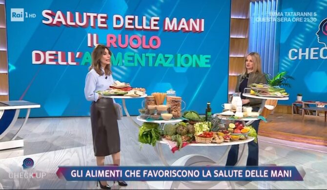 Partecipazione al programma di Raiuno Check-up – puntata del 15 marzo 2026