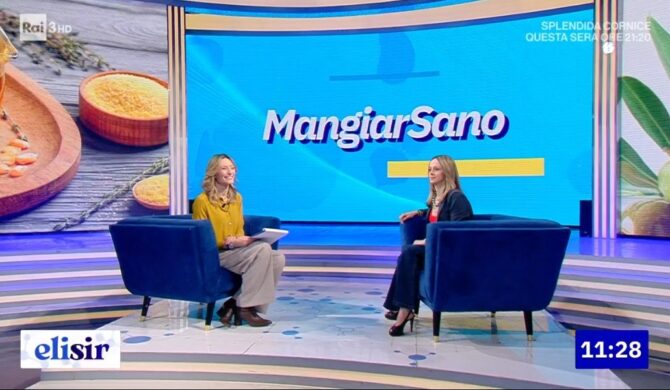 Partecipazione al programma di Rai3 Elisir – puntata del 19 marzo 2026