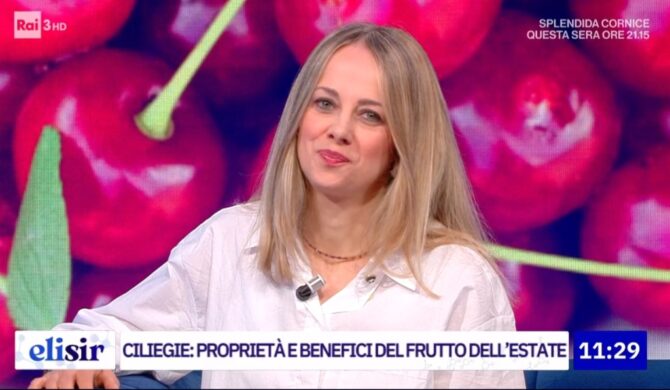 Partecipazione al programma Elisir di Rai3 – 7 maggio 2026